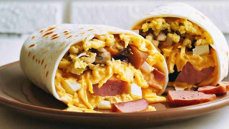 Meat Lover’s Breakfast Burrito
