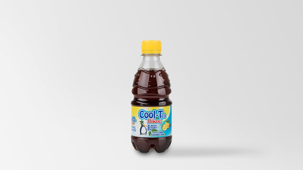 Βίκος Cool-Τea Πράσινο Τσάι και Λεμόνι 0.33 l