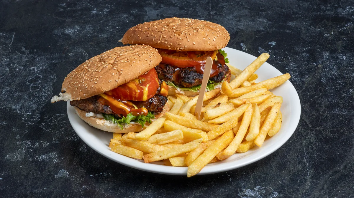 Twin Απόλαυση Burgers