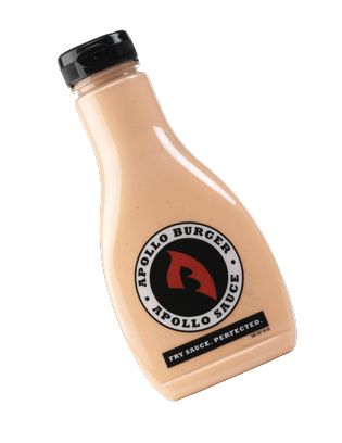 2 Apollo Sauce Bottles
