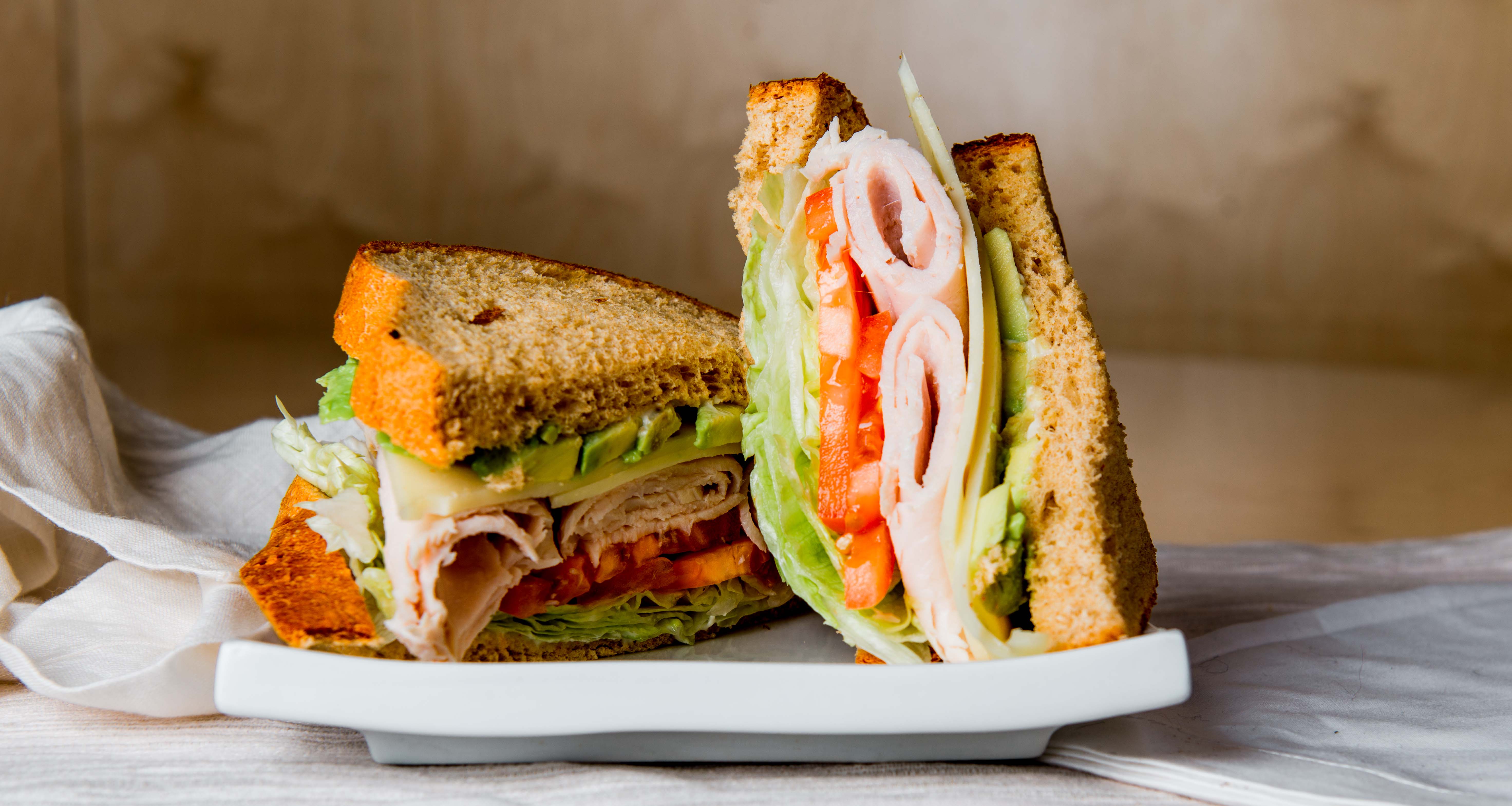 Roasted Turkey and Avocado