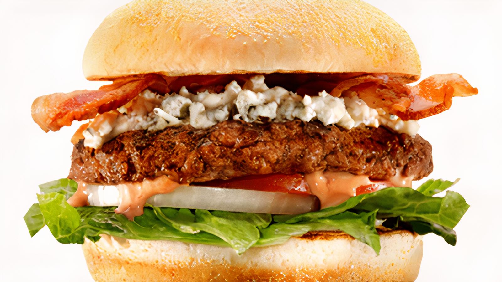 Tangy Bleu Bacon Burger