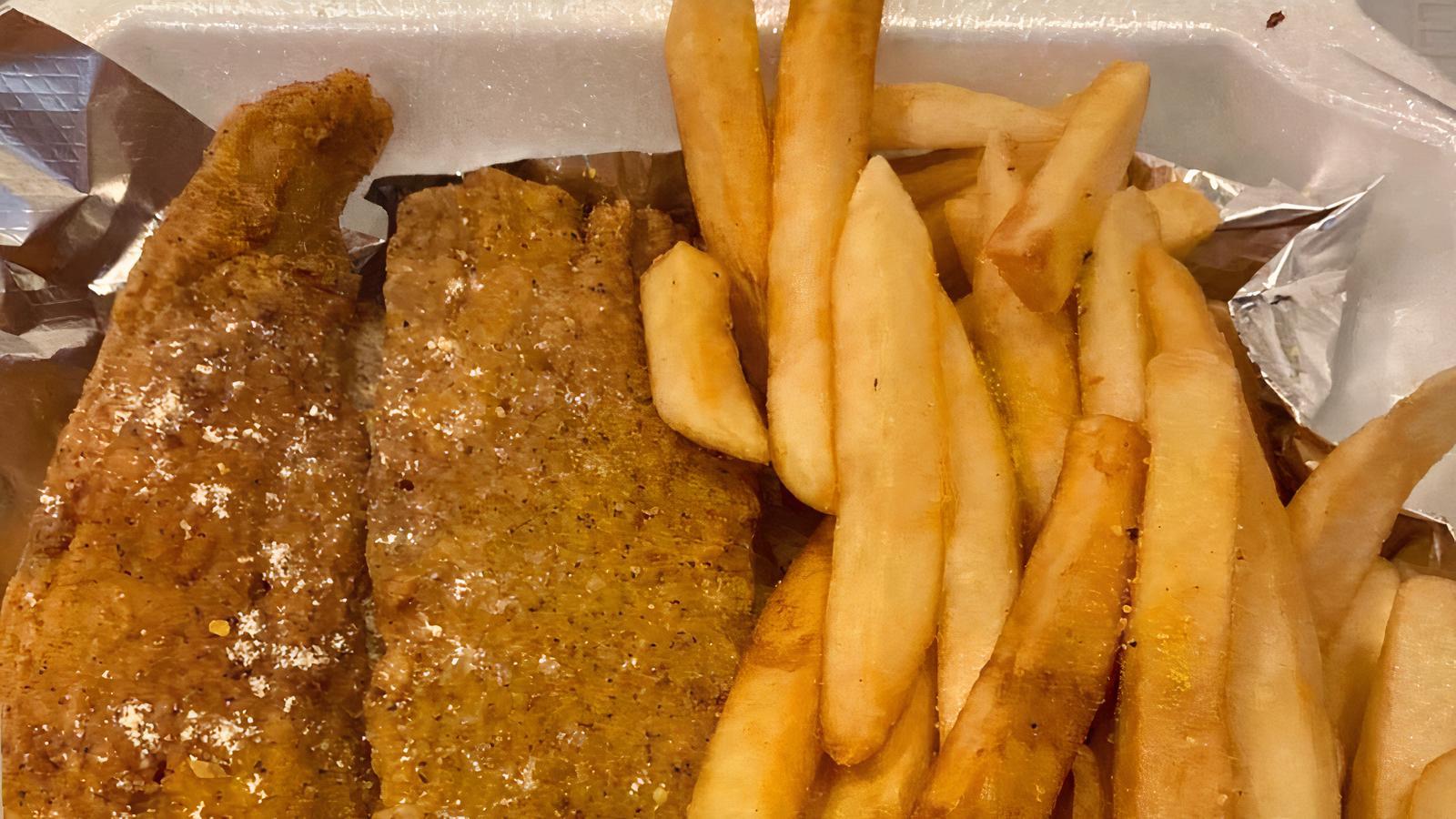 Walleye with Fries