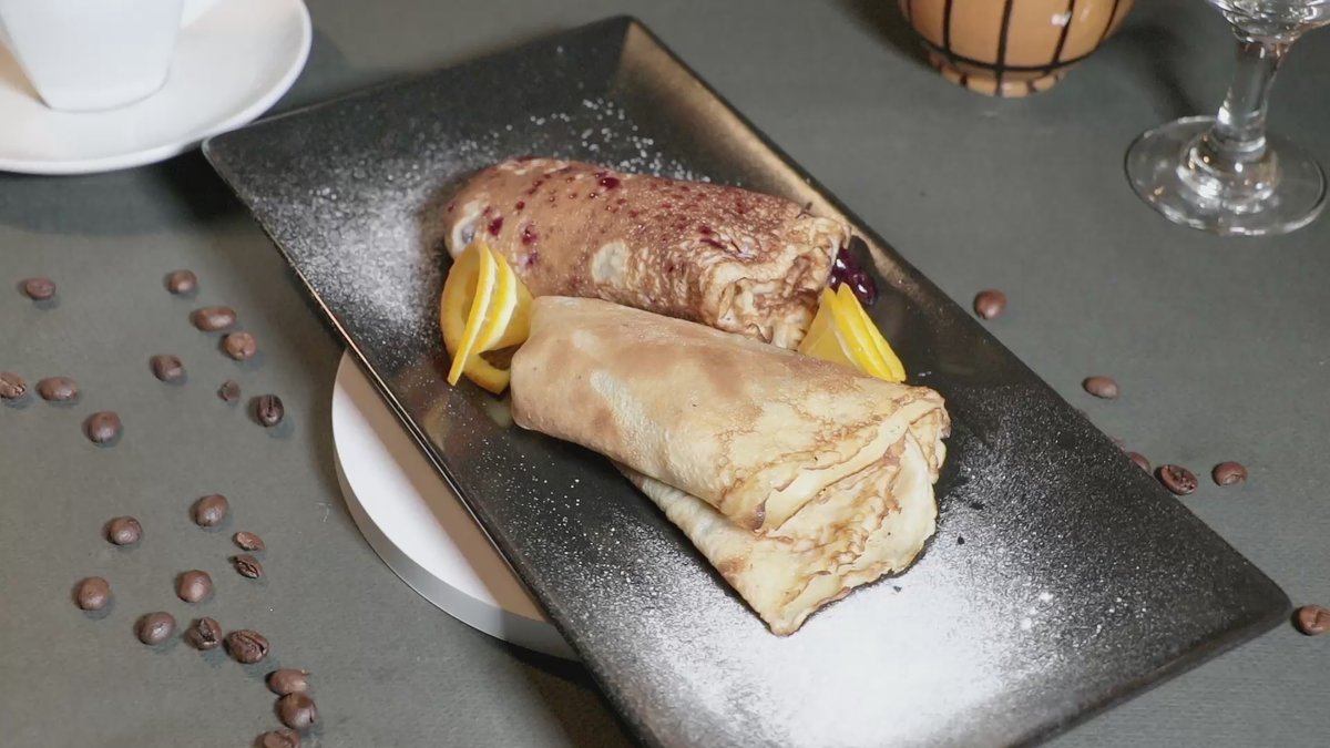 Clătite cu dulceață/ciocolata