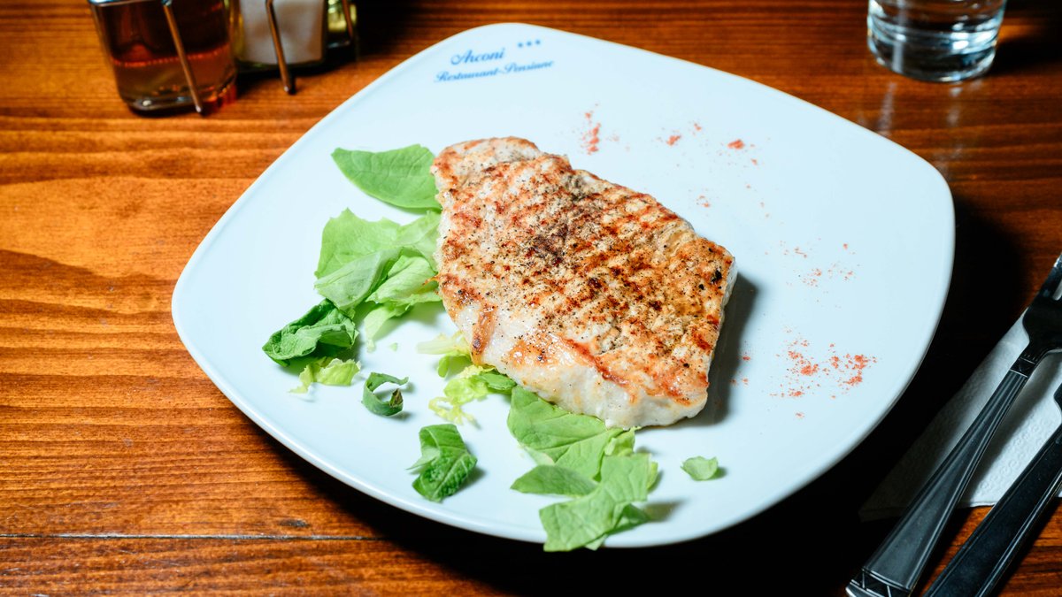 Cotlet de porc gratinat