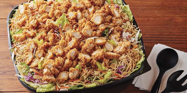 Oriental Crispy Chicken Salad