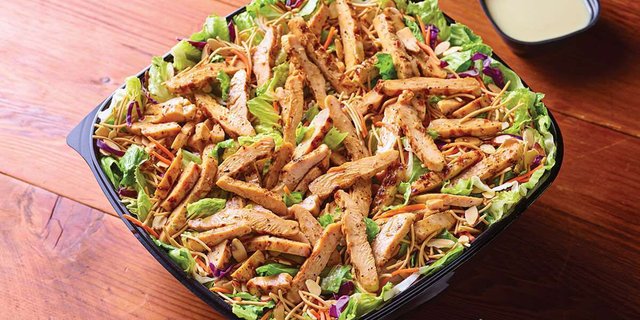 Oriental Grilled Chicken Salad