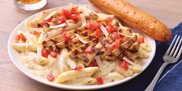 Three-Cheese Chicken Penne