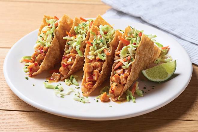 Chicken Wonton Tacos (Cross-Sell Desserts)