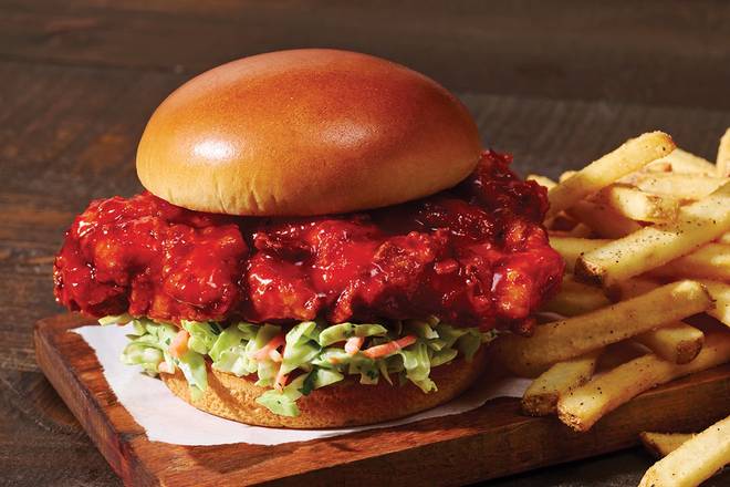 Sweet and Spicy Chicken Sandwich