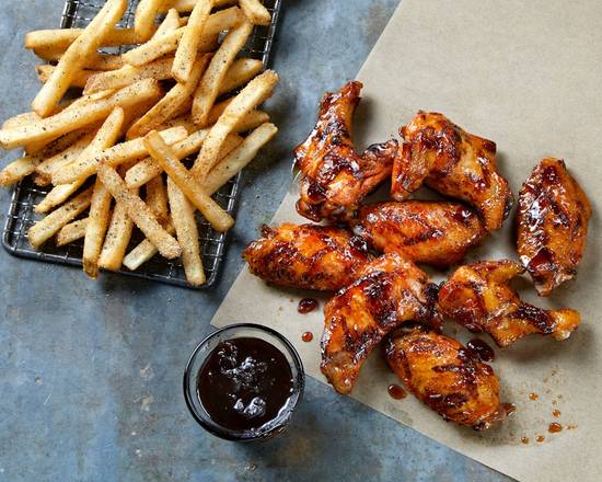 8 Grilled Wings