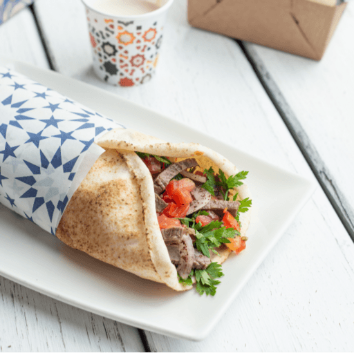 Sanduíches Chawarma