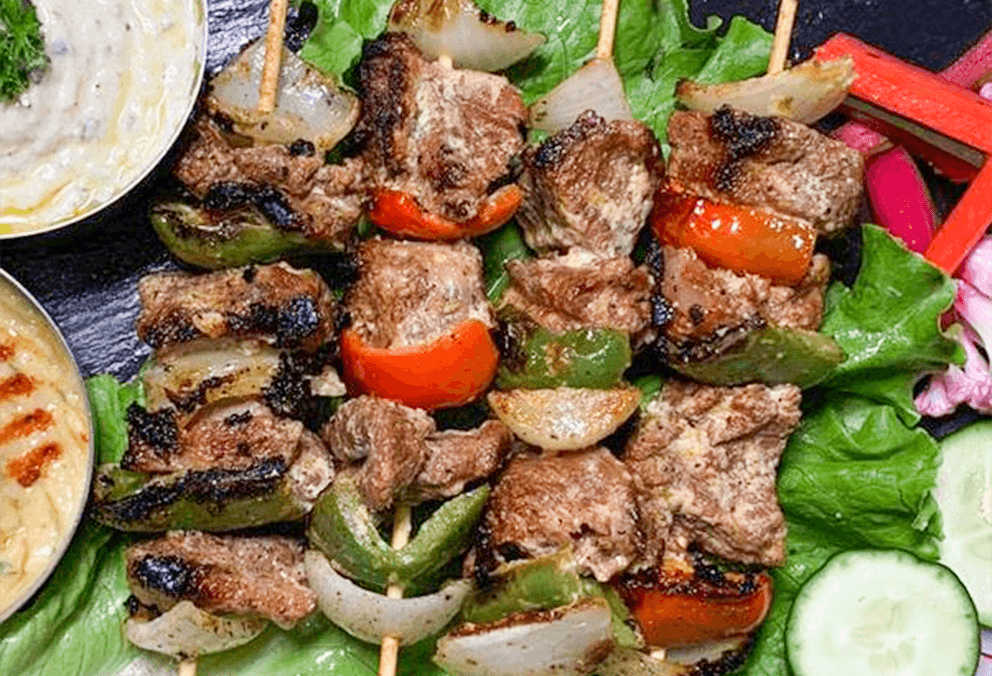 Cordero Shish Kebab