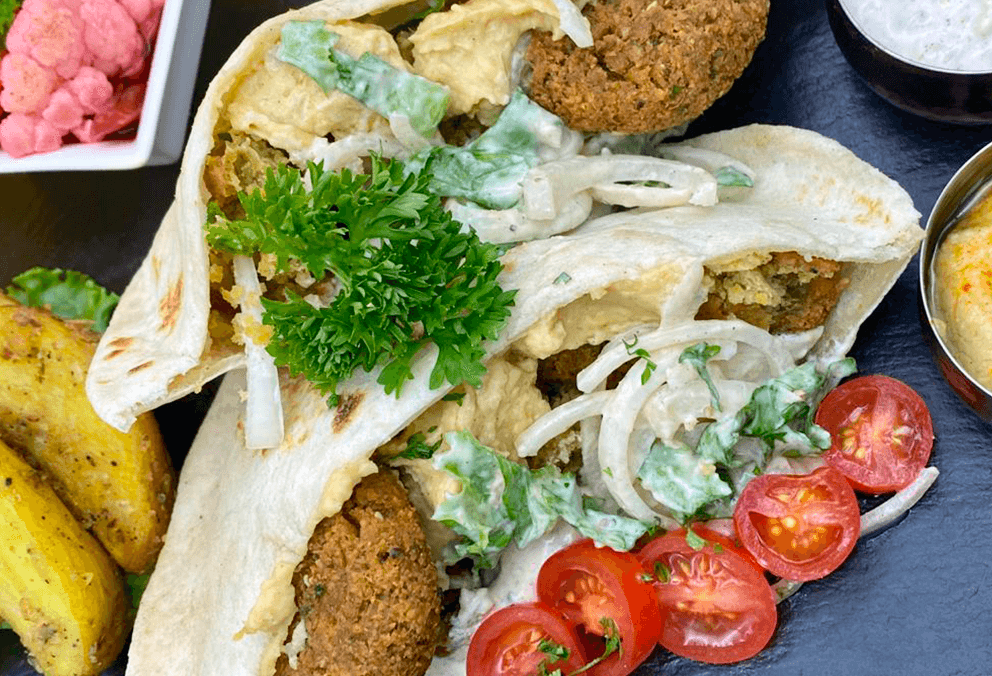 Falafel Pita Pocket (dos)