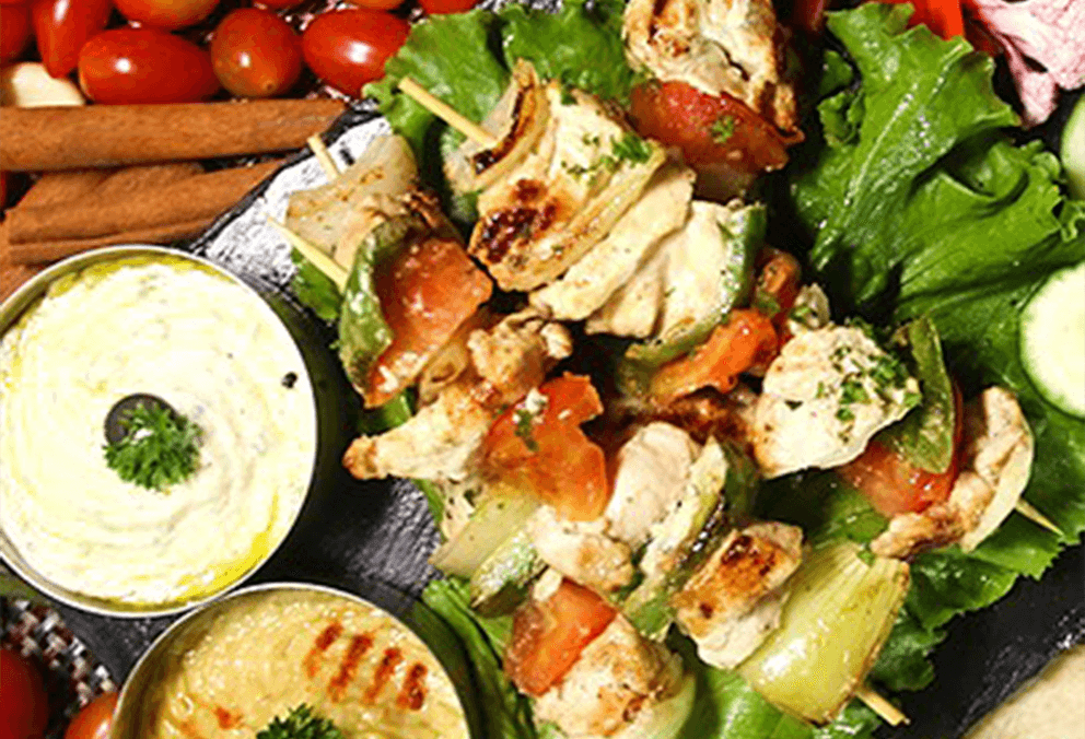Pollo Shish Kebab