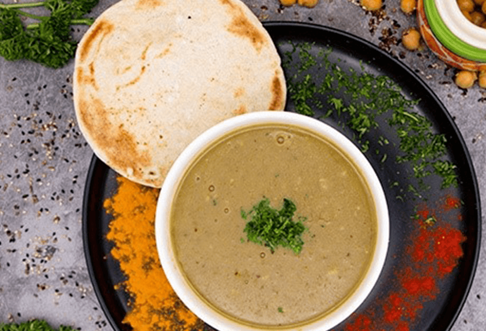 Sopa Árabe de Lentejas