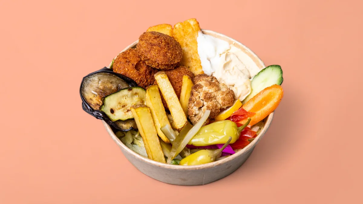 Vegetarischer Mix-Teller