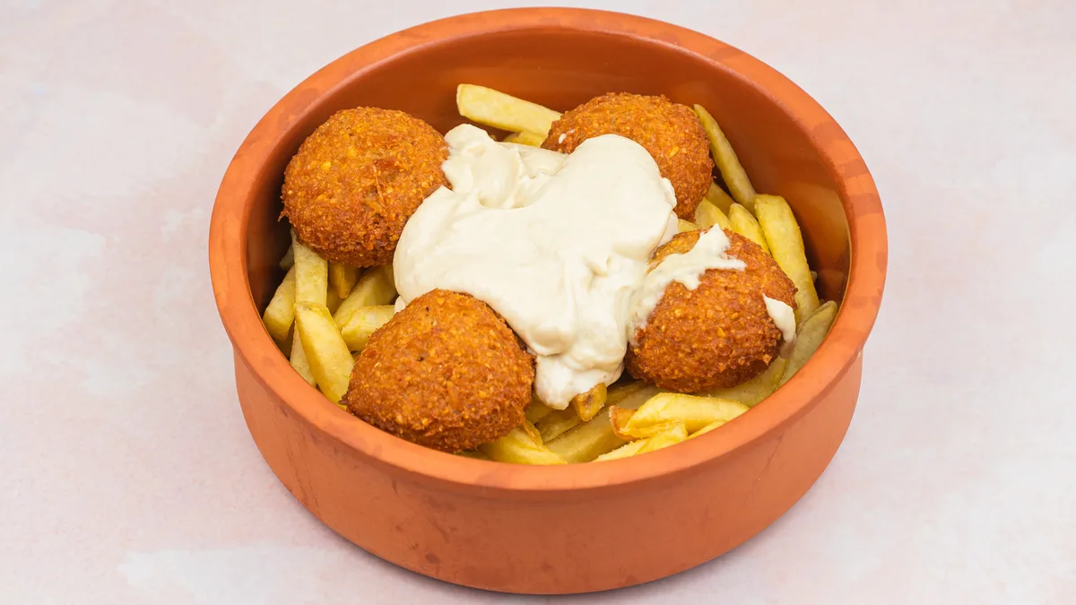 Falafel pomfrit