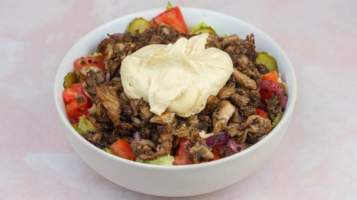 Vegan Shawarma Salad