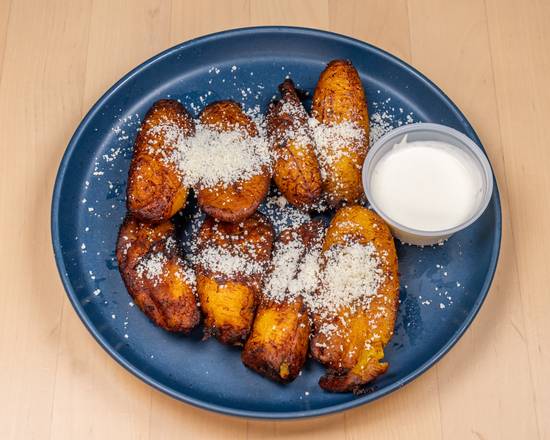 Tajadas con queso
