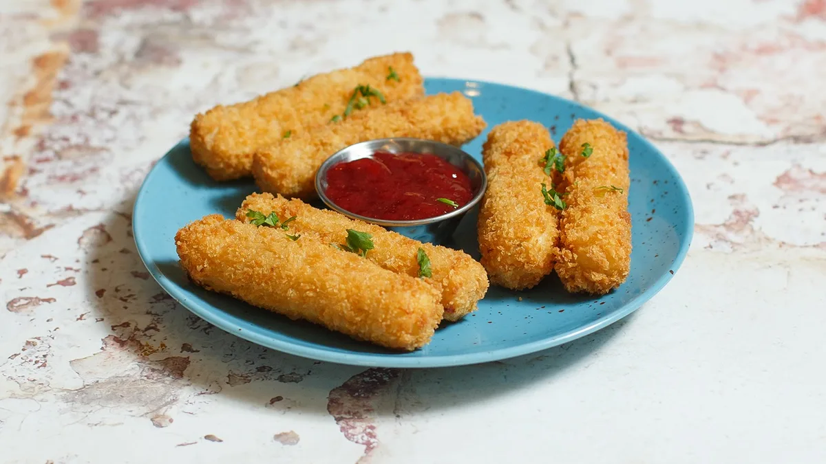 Fried Breaded Halloumi