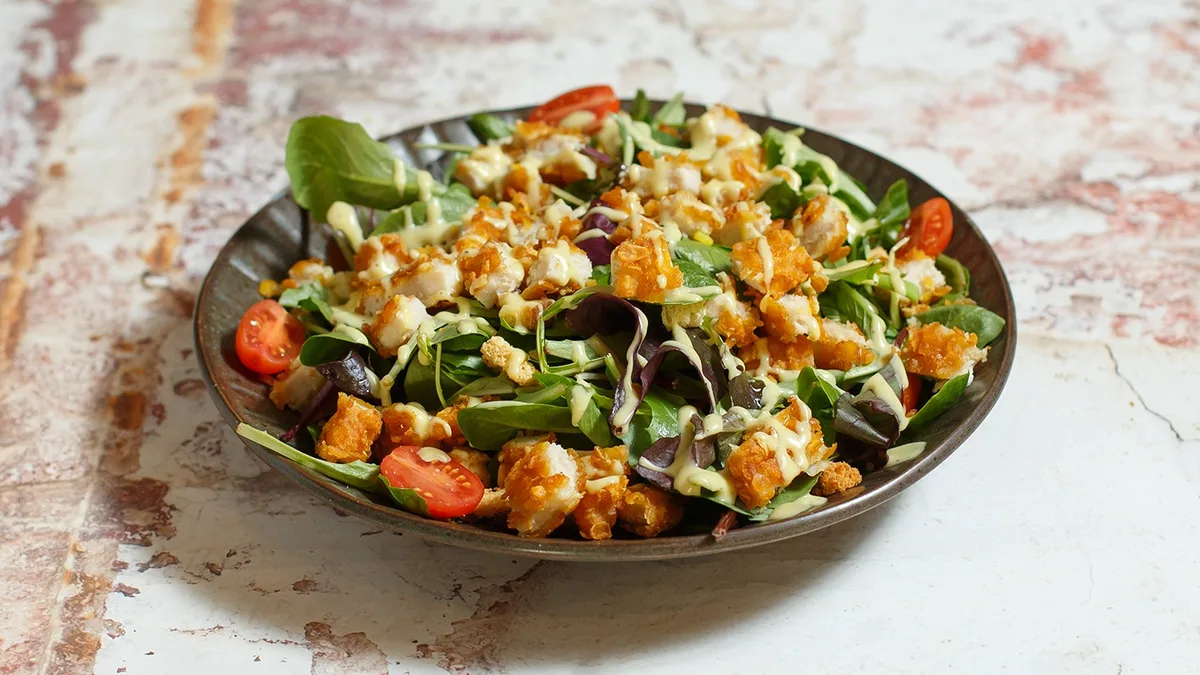 Fried Chicken Salad