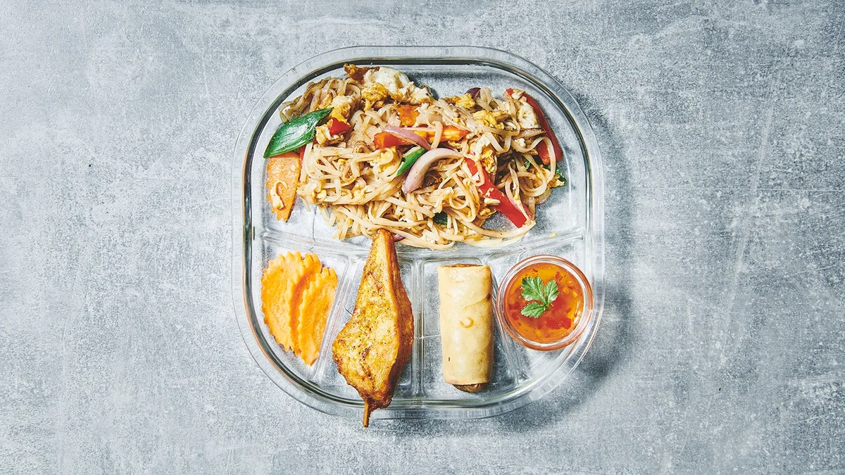 Børnemenu med nudler
