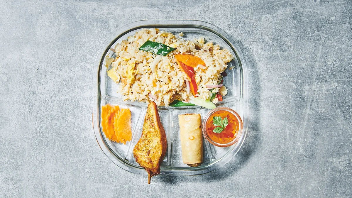 Børnemenu med ris