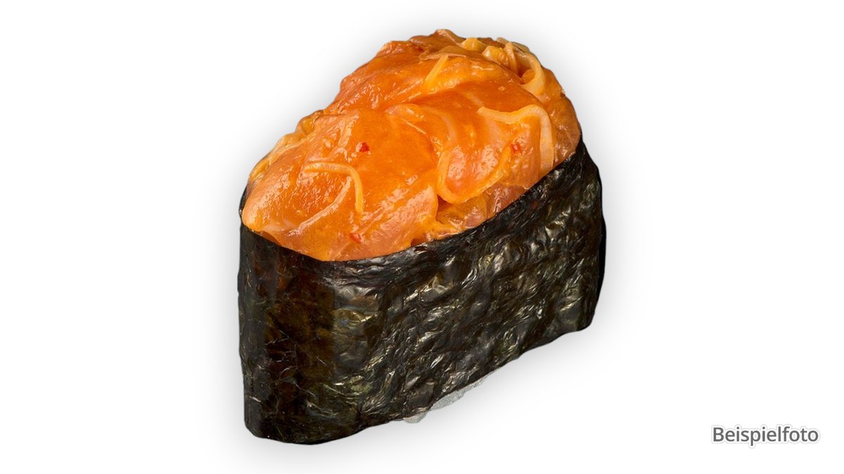 Grilled Salmon Gunkan