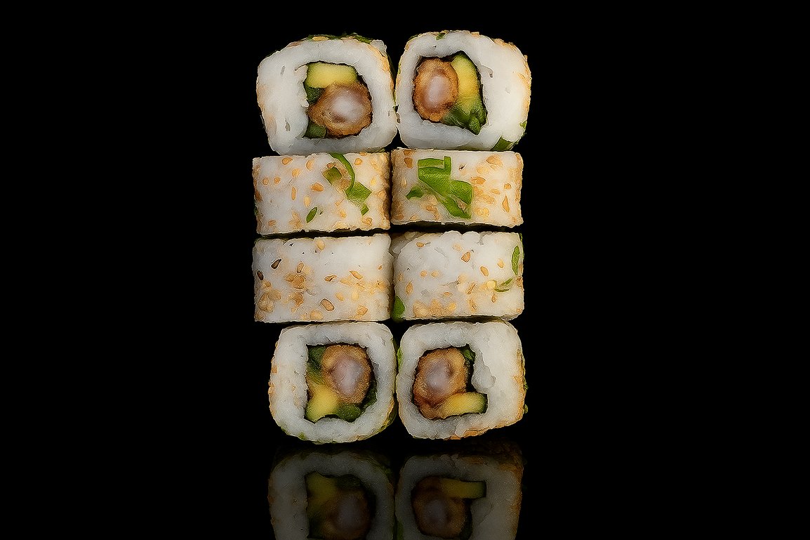 California Sezam Ebi Tempura