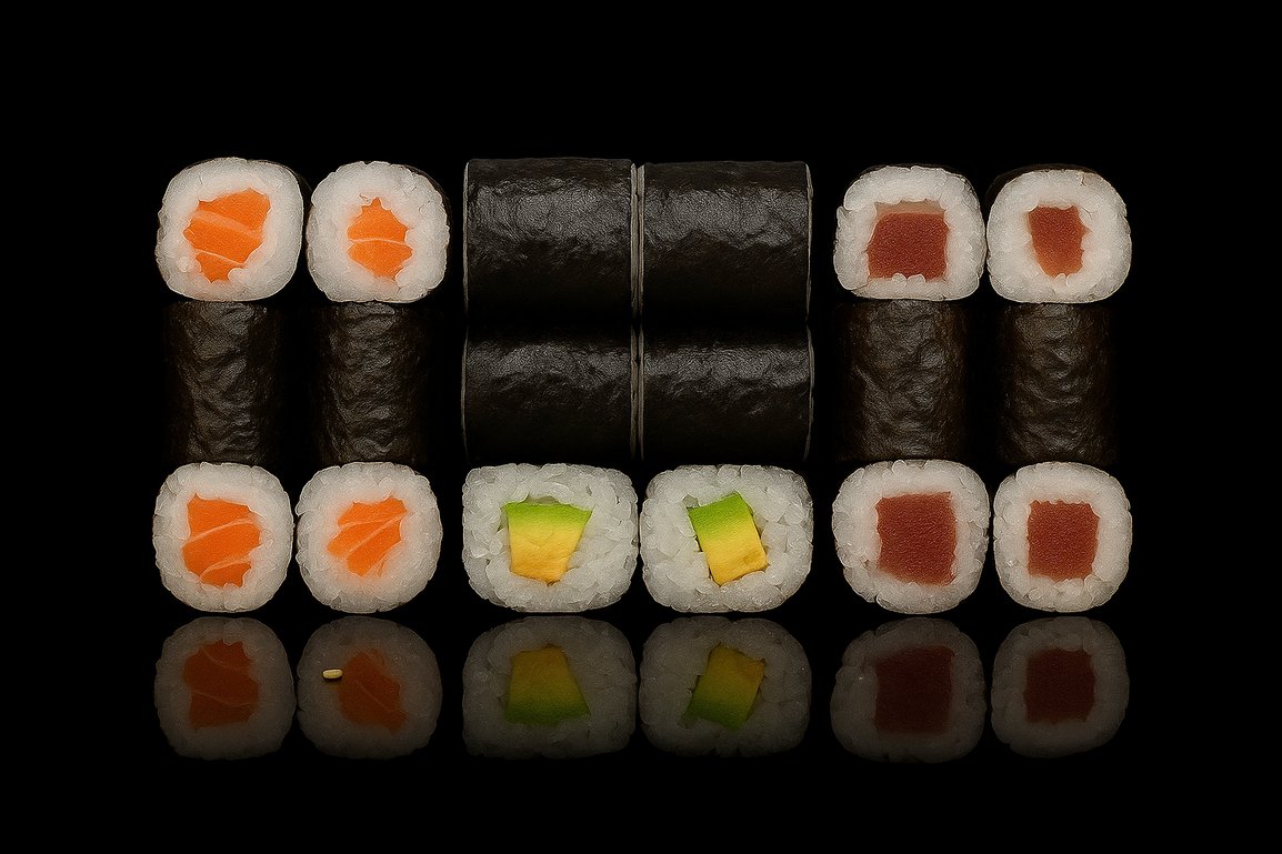 N1. Sushi set 18ks