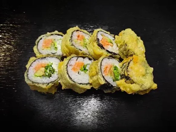 Tempura Futomaki Sake