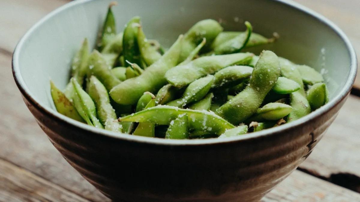 Edamame z solą morską