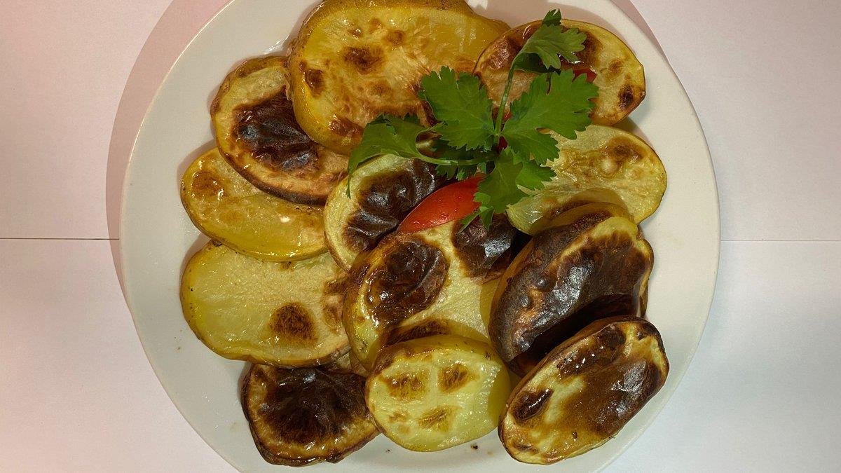 brambory na grilu