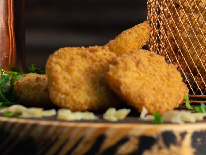 Pepitas de Provolone à Milanesa