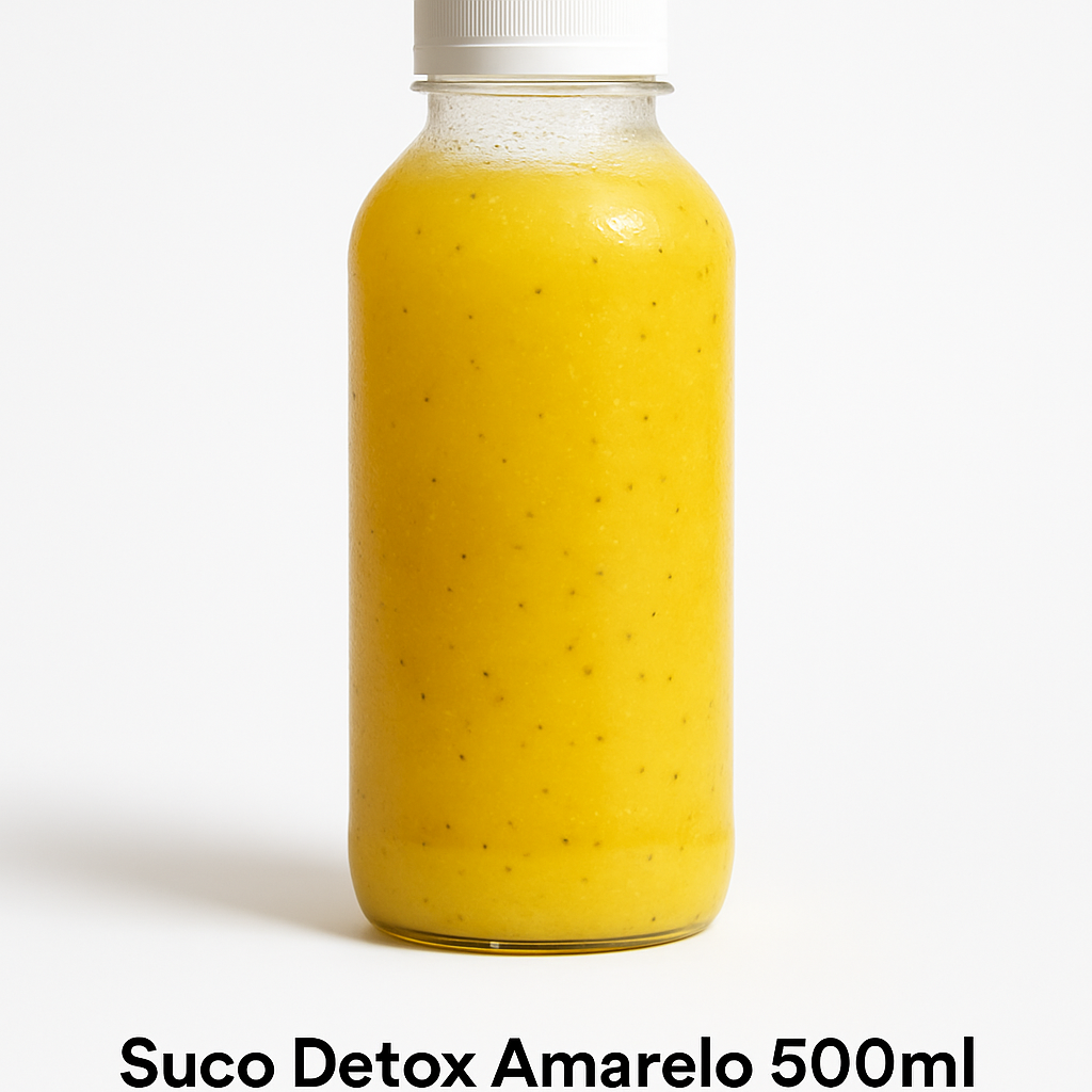Suco Detox Amarelo 500ml