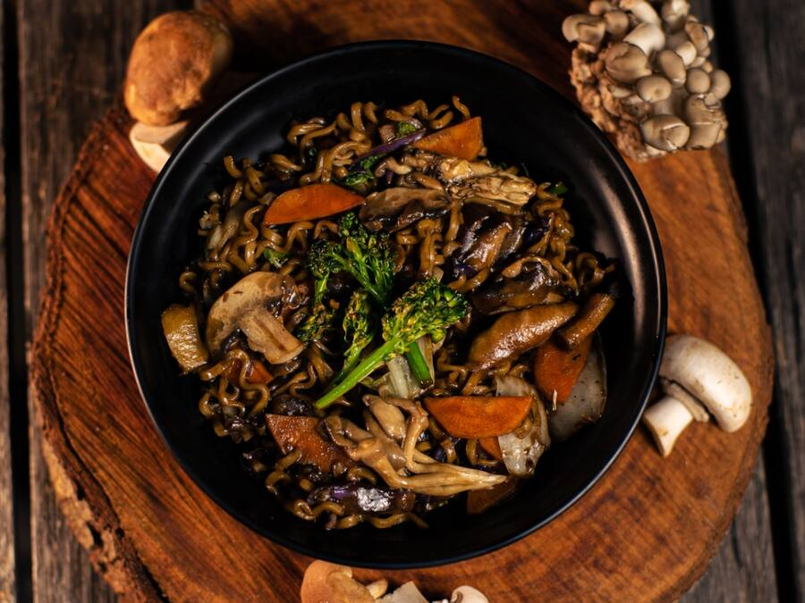 Yakissoba de Cogumelos