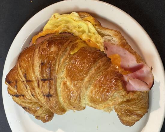 Egg, Ham and Cheese Crossaint