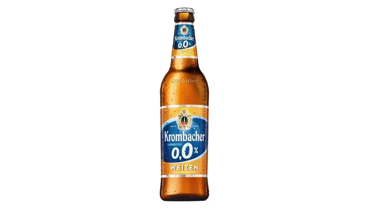 Krombacher Weizen 0,0% Alkoholfrei 0,5 l