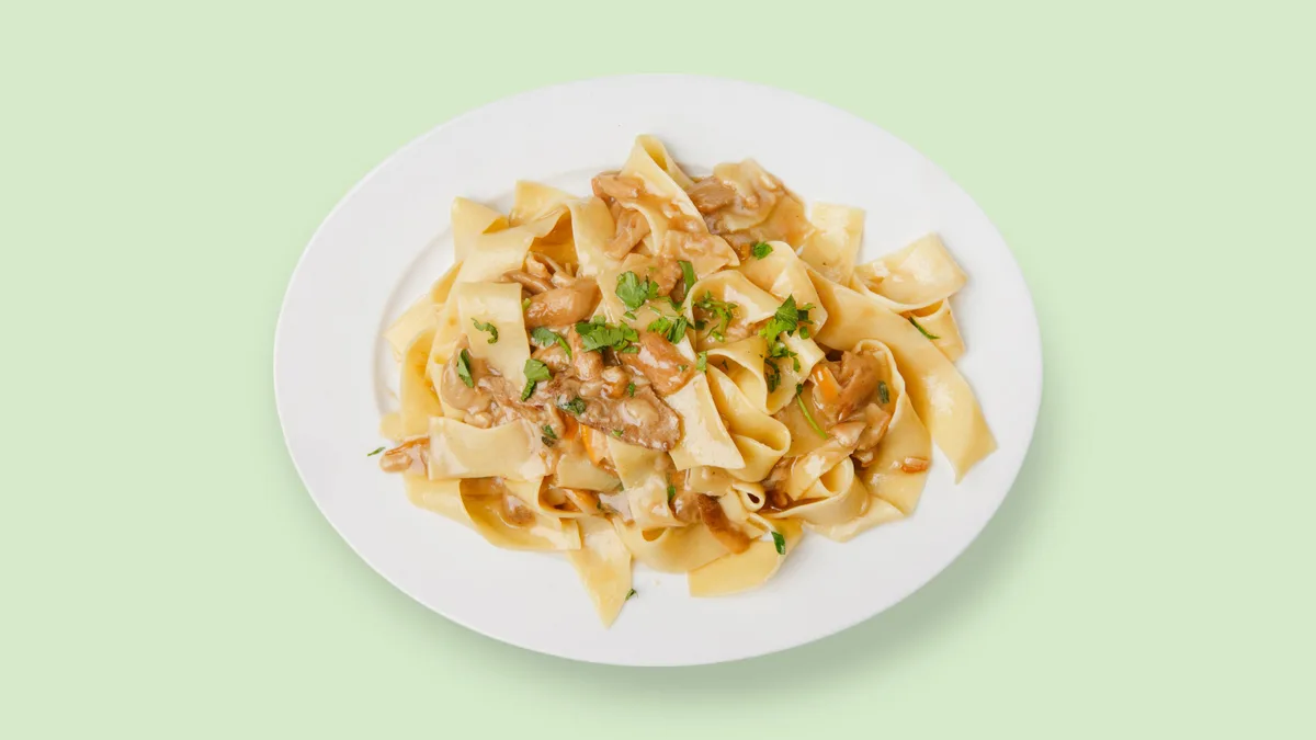 Tagliatelle con Porcini
