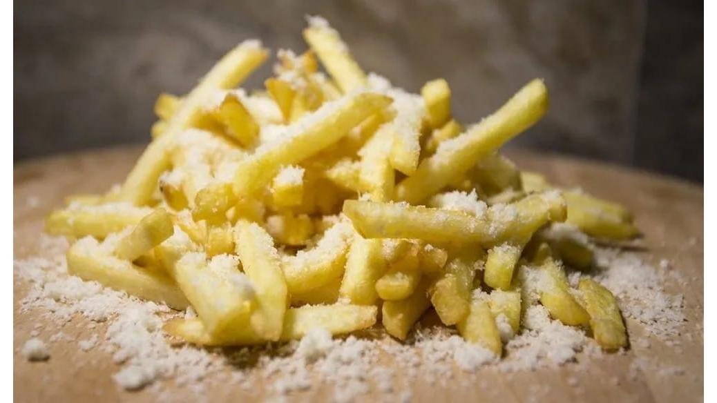 Cartofi prăjiți dippers cu parmezan