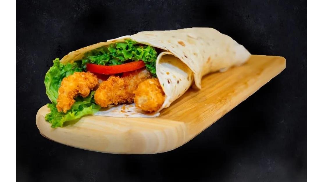 Wrap Crispy Pui + Cartofi