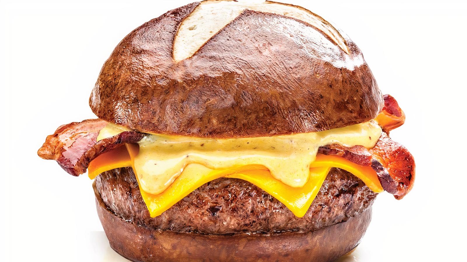 Pretzel Bacon Burger