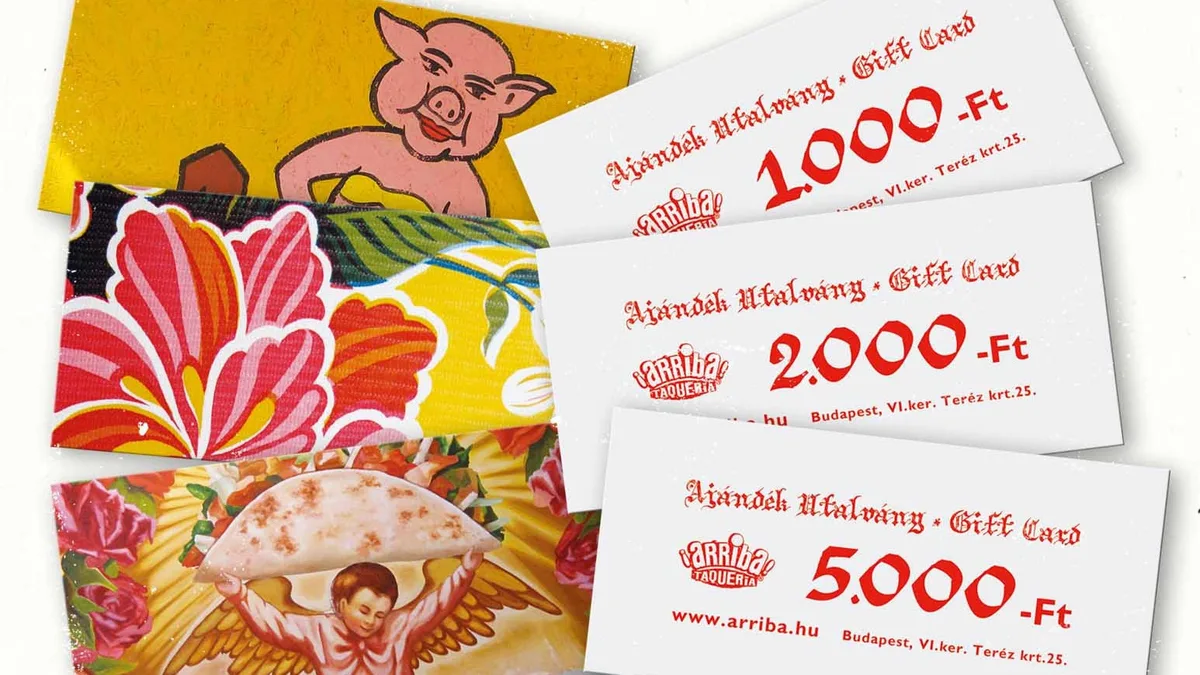AJÁNDÉKUTALVÁNY 2 000 Ft