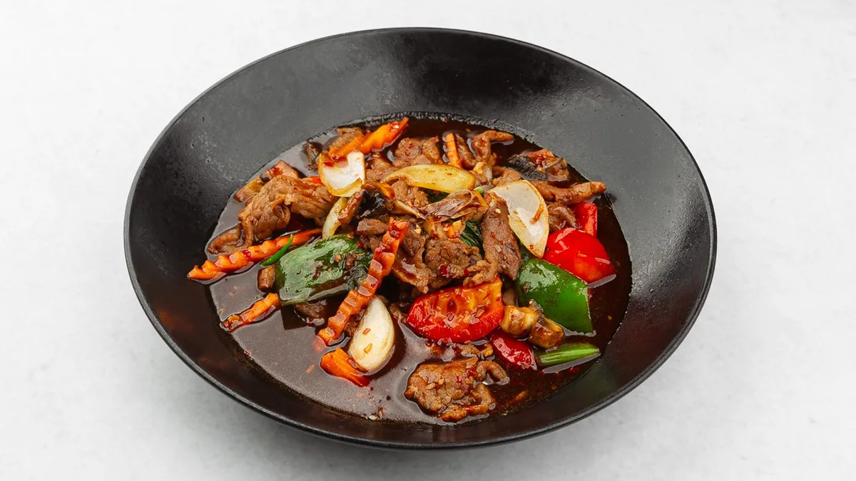Stir-fry s tajsko baziliko 🌶🌶