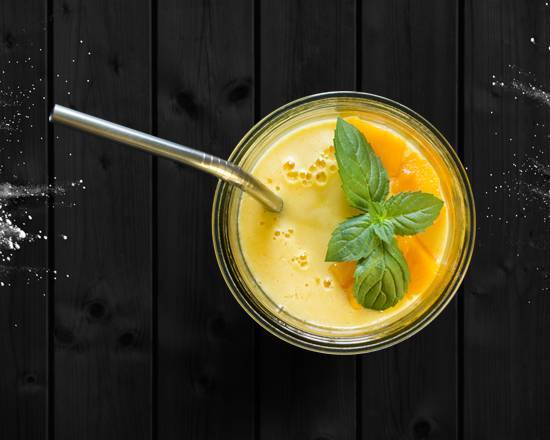 Churned Yogurt Mango Smoothie