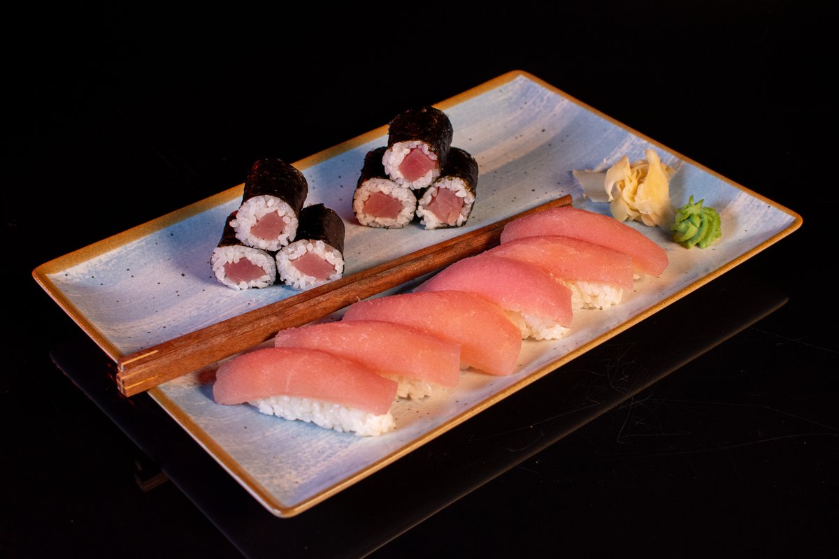 Mix 6 nigiri and maki ton