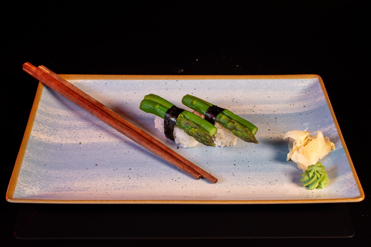Nigiri sparanghel (vegan)