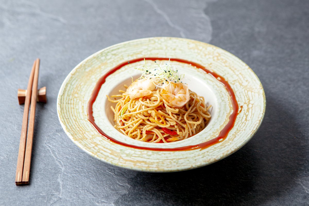 Noodle cu creveti