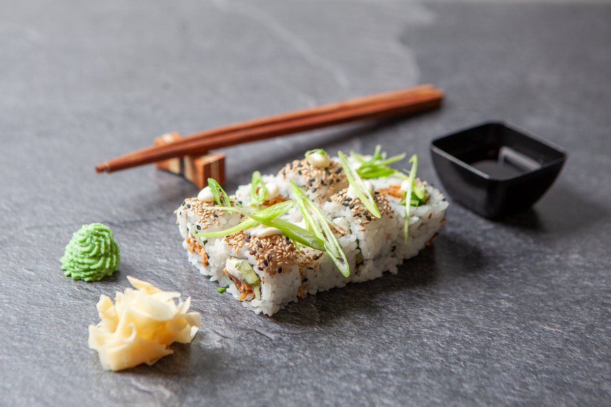Roll somon teriyaki